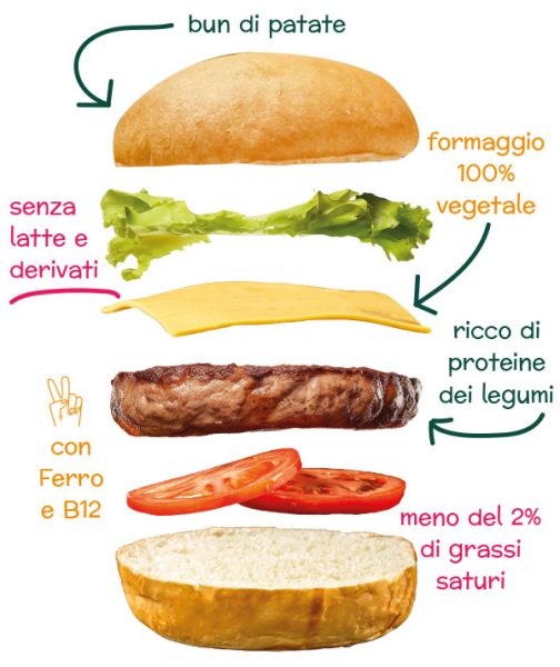 panino plant bun scomposto panino plant bun scomposto